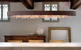 Ola S4 OV 100 Oprawa Wisząca Masiero srebrna