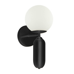 Lampa ścienna Italux Aldeva WL-02340-1-BK