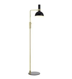 Markslojd Larry 106972 Lampa Podłogowa czarno-złoty