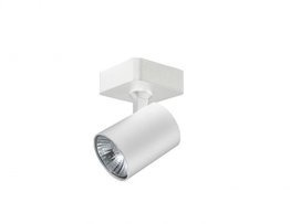 Azzardo Exo 1 Lampa sufitowa regulowana 1 x GU10 35W biała AZ3194