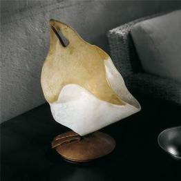 FIRENZE LT 1/212 bursztynowy/miedziany 38 cm Lampa Stołowa