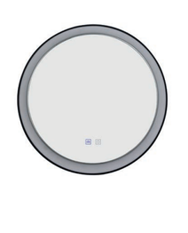 Azzardo Sergio Mirror 60 CCT SWITCH BK AZ5819 Okrągłe Podświetlane Lustro