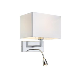 Markslojd Kinkiet Srebrny-Biały SAVOY 106307