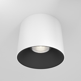 Lampa sufitowa Alfa LED biały-Czarny (C064CL-01-15W3K-RD-WB) - Maytoni