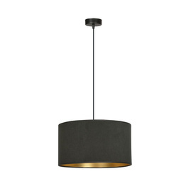 Wisząca lampa HILDE 1 BL BLACK czarny (1054/1) - Emibig