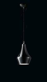 Oprawa Wisząca ALMA 30 S czarna Leucos
