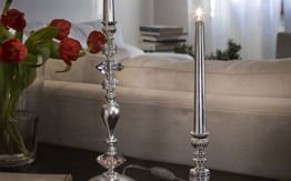 Masiero Chic TL1G  srebrna 65 cm Lamap Stołowa