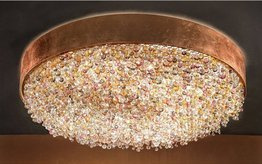 Ola PL6 40 Lampa Sufitowa Masiero miedź