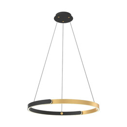 Lampa Wisząca ZUMA LINE MD4417-1M-3BGD Linos