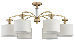 Plafoniera Kutek Rossano ROS-PL-6 (P/A) Patyna