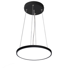 Oprawa wisząca Italux PND-72836-230R-18W-BL Czarna Alata