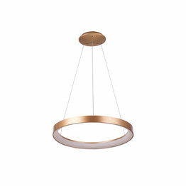 Lampa wisząca Italux Brasco Złota PND-53675-048RPC-GD-3KS4K