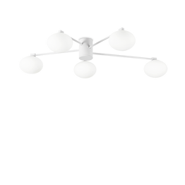 Lampa Sufitowa Ideal Lux Hermes Pl5 D90 Bianco 316680