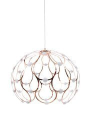 Berella Light Aspilia 55 złoto różowe Żyrandol Kula BL0399