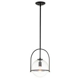 Somerset Elstead Lighting QN-SOMERSET-P-C-BK Zwis