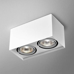 Plafon Aquaform  SQUARES 50-2 230V 45812-0000-U8-PH-13 Biały