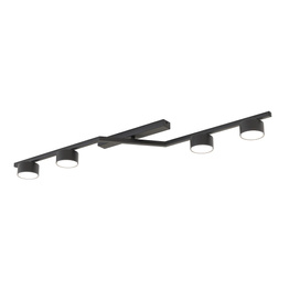 Lampa Sufitowa Emibig Skan 4 Black (1574/4)