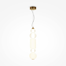 Wisząca lampa Collar złoty (P069PL-L35G3K1) - Maytoni