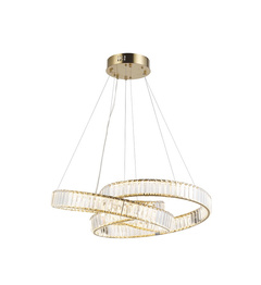 Lampa Wisząca Ledowa Berella Light Rollo 6 GD BL5618 80 cm