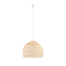 Lampa Wisząca Nowodvorski Boho M Ratan 11151 Naturalne drewno