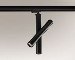 Yabu 6618 Shilo Czarny Reflektor do szynoprzewodu GU10