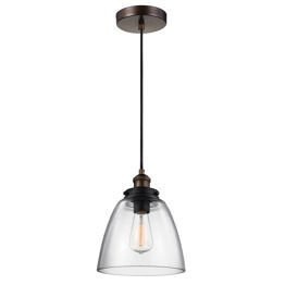 Baskin FE/BASKIN/P/B BR Elstead Lighting Lampa wisząca