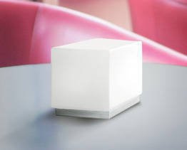 CUBI ZERO T11 Lampa Stołowa białą Leucos