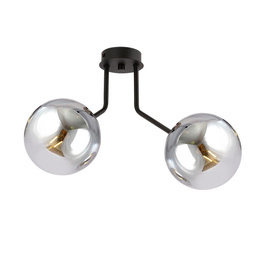 Lampa sufitowa NOVA 2 BLACK/GRAFIT  czarny (1140/2) - Emibig