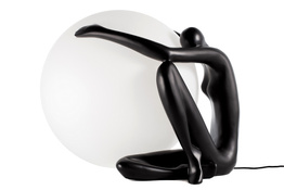 Lampa Stojąca Człowiek Posąg Dann Lux Venus 9 czarna