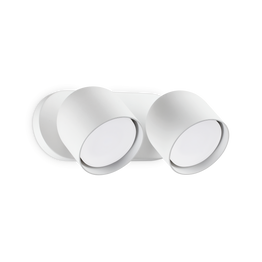 Lampa Ścienna Ideal Lux Dodo Ap2 Bianco 314136