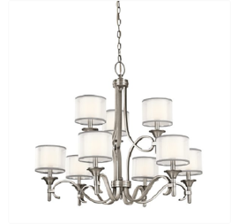 Żyrandol Elstead Lighting Lacey KL-LACEY9-AP