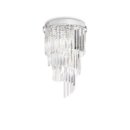 Ideal Lux Carlton Pl8 Cromo Plafon 168920