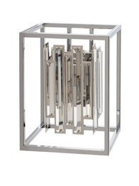 Kinkiet Kryształowy Berella Light Lacja Wall 2 BL1362