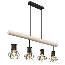 Lampa wisząca Globo Lighting Priska 54017-4H3