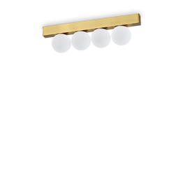 Lampa Sufitowa Ideal Lux Ping Pong Pl4 Ottone 328249