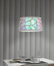 El Torrent Lampa wisząca ORGANIC OG.002 biała