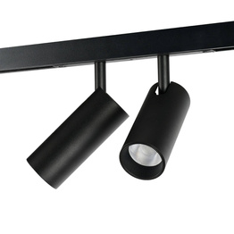 ALFA NIKO 2 TRACK MAGNETIC 2LINE 2X12W CCT SWITCH DIM BK AZ6253 Azzardo