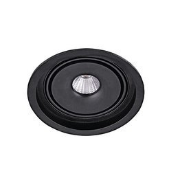 Oprawa wpustowa Azzardo Boston 1 Round AZ3470 Czarny LED