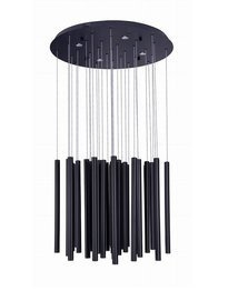 Lampa nowoczesna Maxlight Organic P0419D Czarna