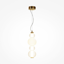 Wisząca lampa Collar złoty (P069PL-L17G3K) - Maytoni