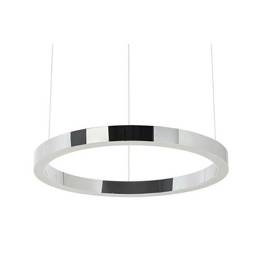 Lampa Ledowa Okrąg King Home Ring 60 cm Silver