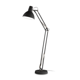 Lampa Podłogowa Ideal Lux Wally Pt1 Total Black 265292