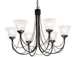 Lampa Wisząca Elstead Carisbrooke 6 black