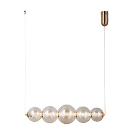 Lampa wisząca Italux Butero PND-34359-5H-HBR-AMB