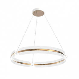 Lampa wisząca Italux Faris Złoty PND-63728-56W-3K-BK-GD