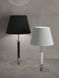 Perla 7020/LG Italamp Lampka czarna