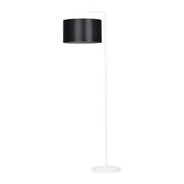 Lampa podłogowa TRAPO LP1 WH BLACK biały (571/1) - Emibig
