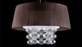 Vintage MUSA 80 Żyrandol biały