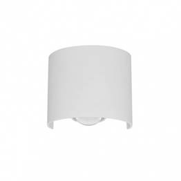 Lampa ścienna zewnętrzna Italux Ortelo OWL-6650-1-WH-3K