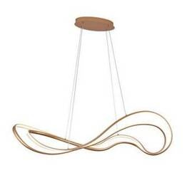 Nowoczesna Lampa  Ledowa Azzardo Twist Pendant 3-STEP DIMM GO AZ5734